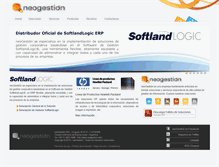 Tablet Screenshot of neogestion.com